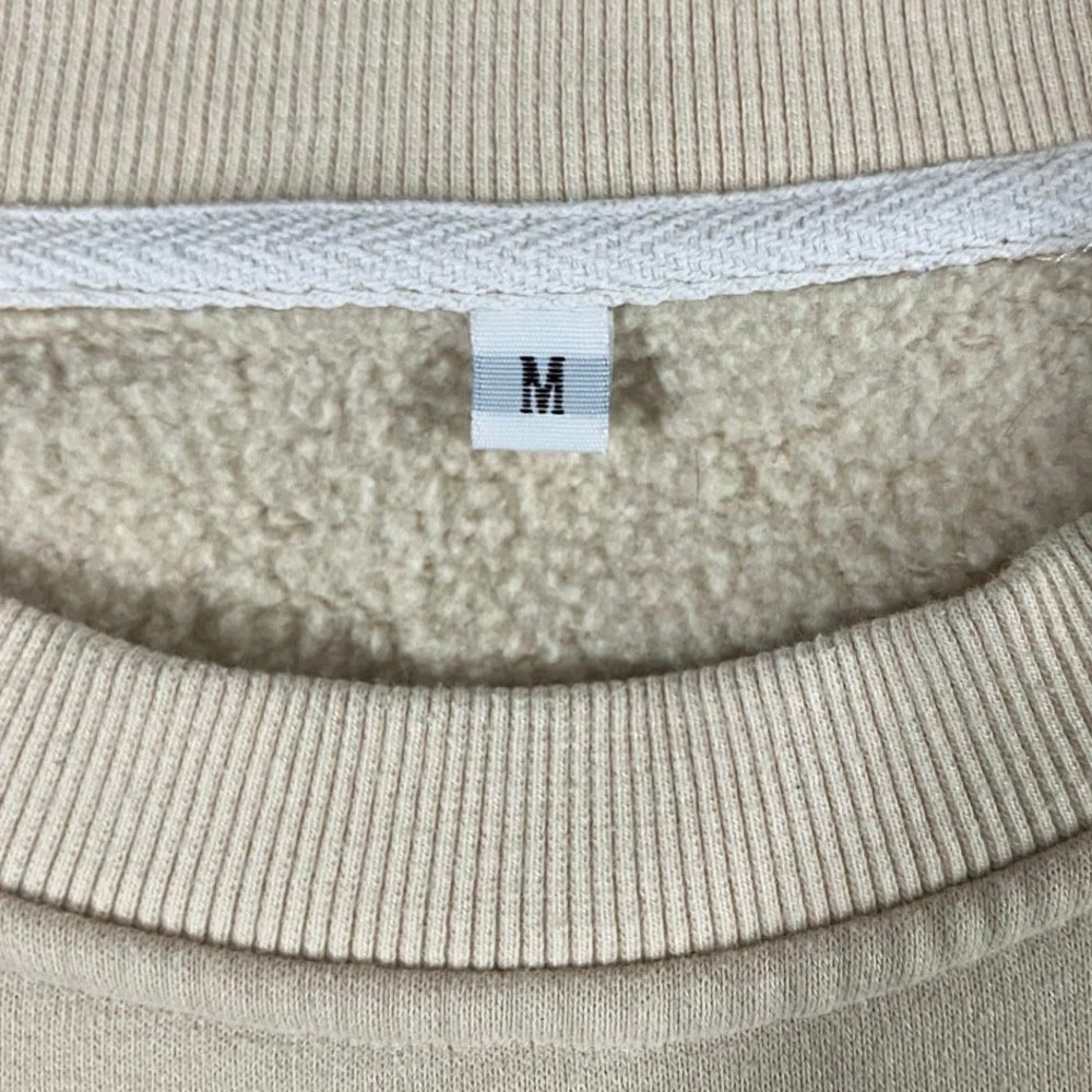 Alec Benjamin Tan Graphic Crewneck Sweatshirt Photo Print Sleeve Spellout Size M - Picture 2 of 13